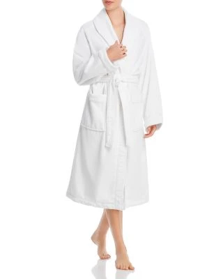 H by Frette | Shawl Collar Bathrobe with Piping
