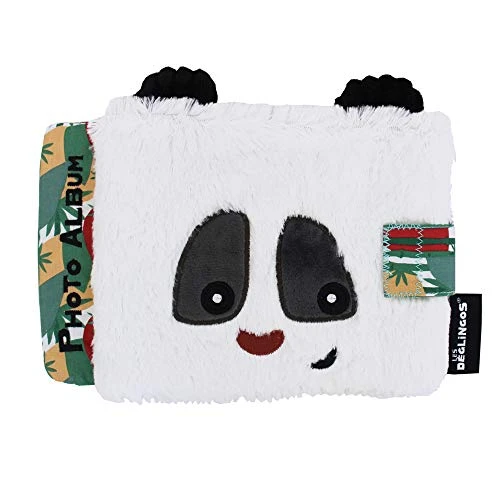 Les Déglingos - Rototos le panda - Album Photo - Ultra Doux - Peluche - Ludique - Jouet éducatif - Convient dès la Naissance