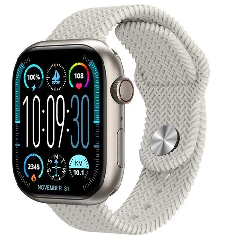 HK9 Pro+ Smartwatch ChatGPT 2GB AI Watch Face NFC Enregistrement de musique locale Pression artérielle