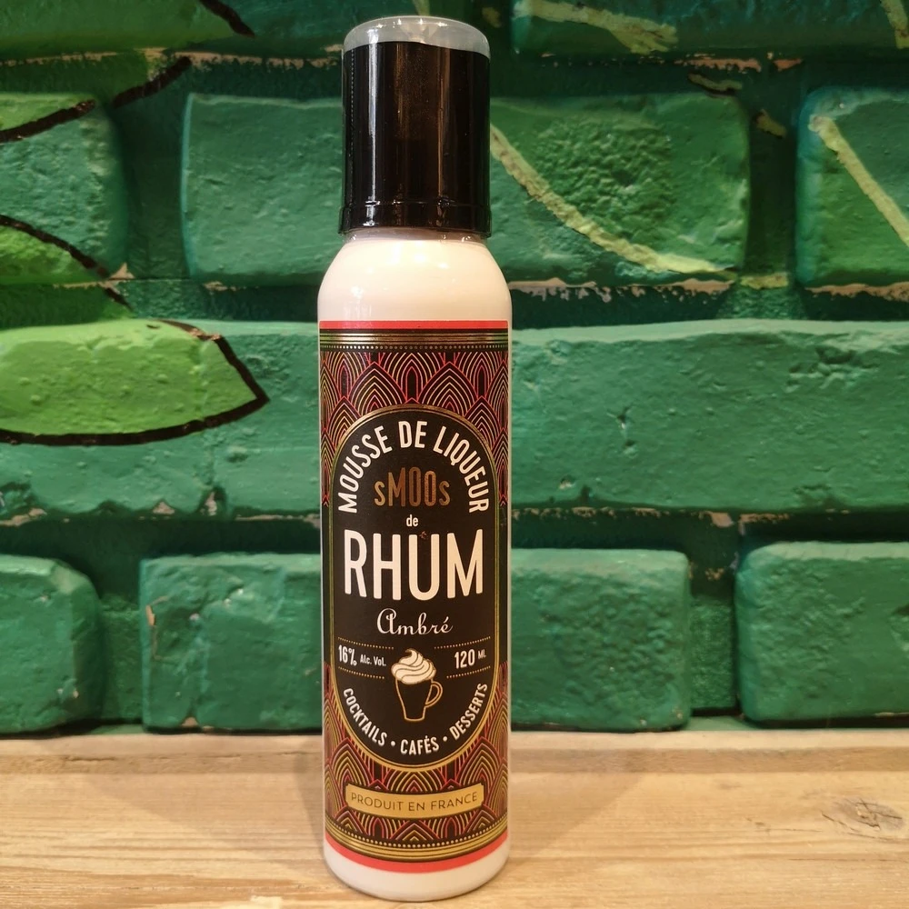 Mousse de liqueur de Rhum - Thé ou café