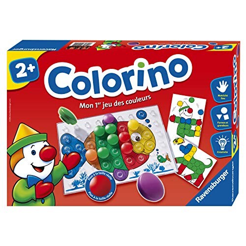 Ravensburger- Jeu Educatif- Colorino- Mon 1er jeu des couleurs- A partir de 2 ans- 24011