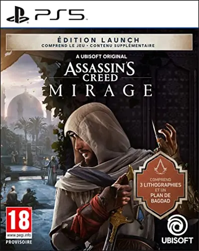 ASSASSIN'S CREED MIRAGE EDITION LAUNCH PS5