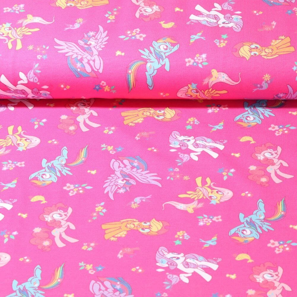 Jersey - Impression numérique My Little Pony Rose vif
