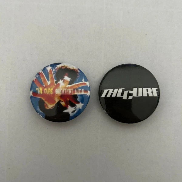 DIY The Cure Badges
