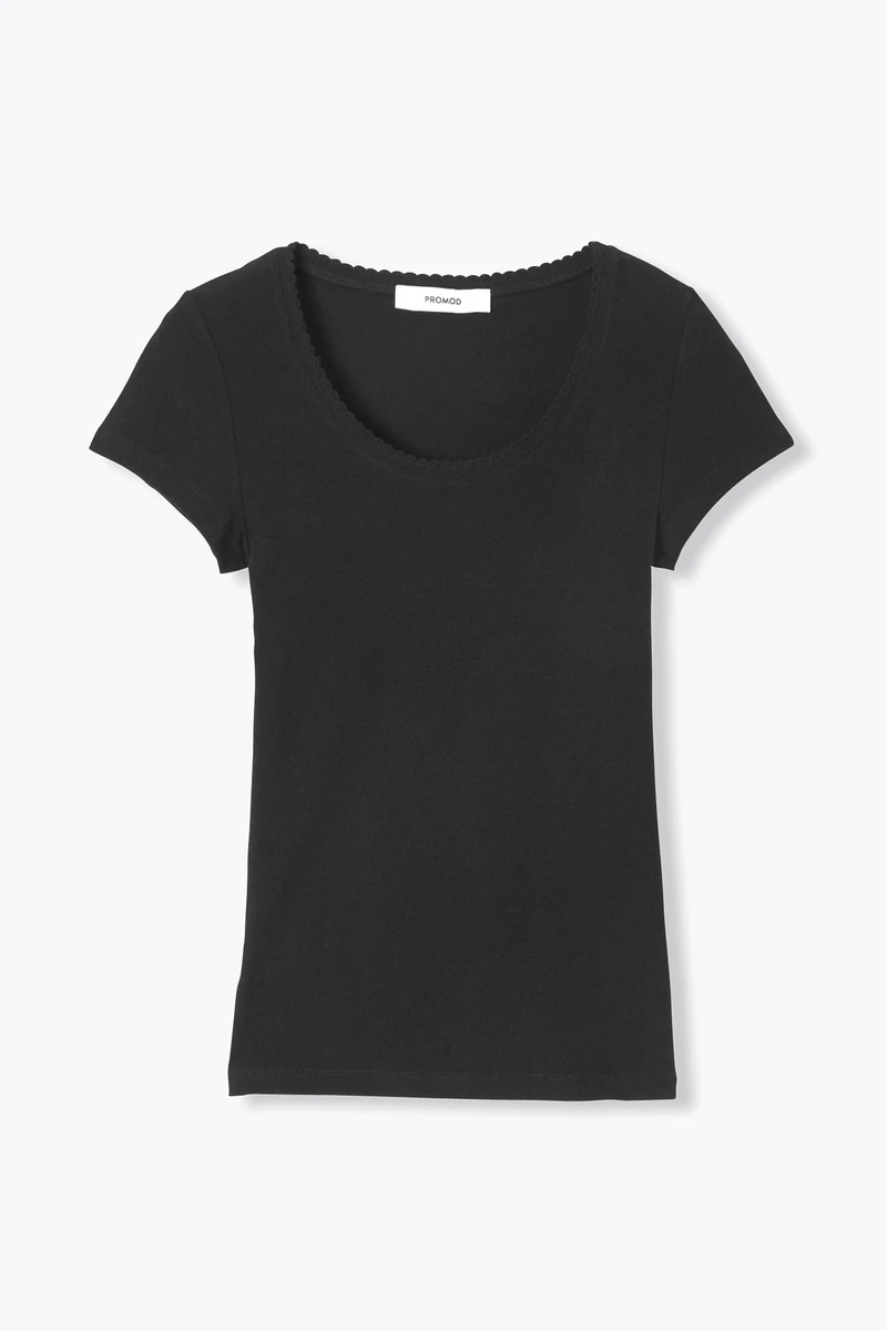 T-shirt col hublot Femme