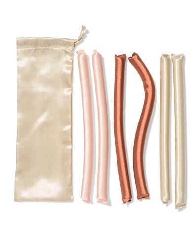 bigoudis en satin - 6 pièces - HEMA