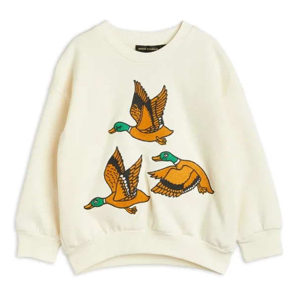 Sweat Canard Coton Bio | Ecru
