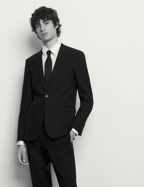 Veste de costume classique en laine