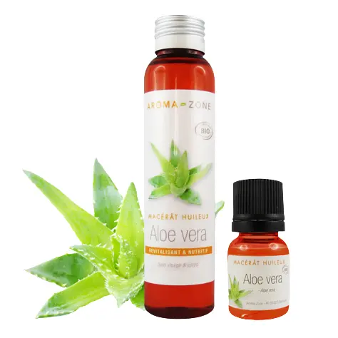 Huile d'Aloe Vera BIO (macérât huileux)
