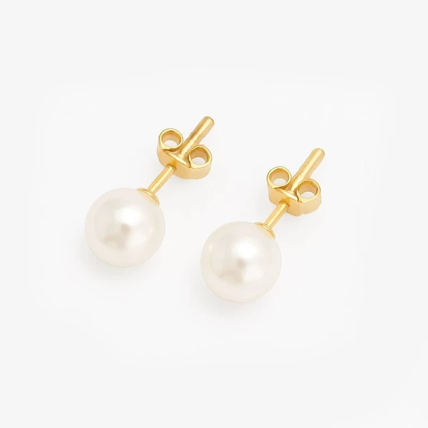 Boucles d'Oreille Les Eternelles 8 mm - Doré