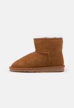 LEATHER - Bottes de neige - cognac