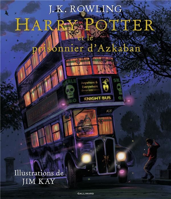 Harry Potter T.3 ; Harry Potter et le prisonnier d'Azkaban - J. K. Rowling, Jim Kay - Gallimard-jeunesse - Grand format - Librairie Durance NANTES