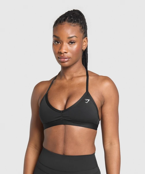 Minimal Halterneck Sports Bra