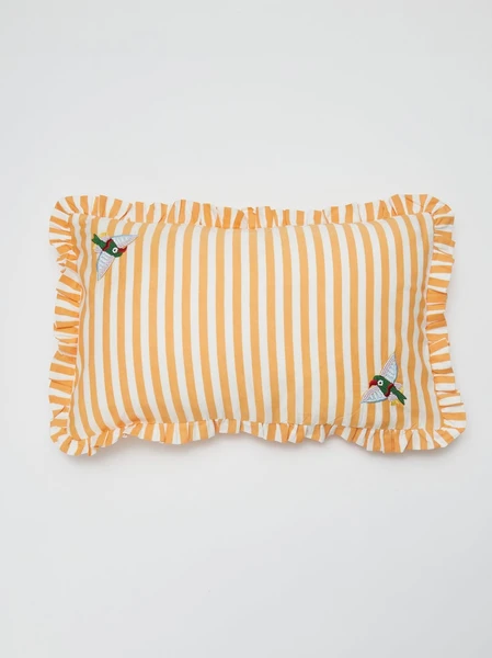 Housse de coussin brodé - Kiabi Home