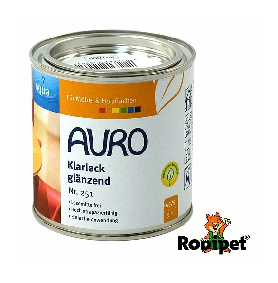 AURO® Transparent Varnish 0.375 L