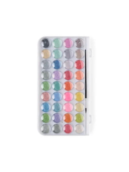 Set de pastels aquarelle avec pinceau | Pin. 36 couleurs. | Multi