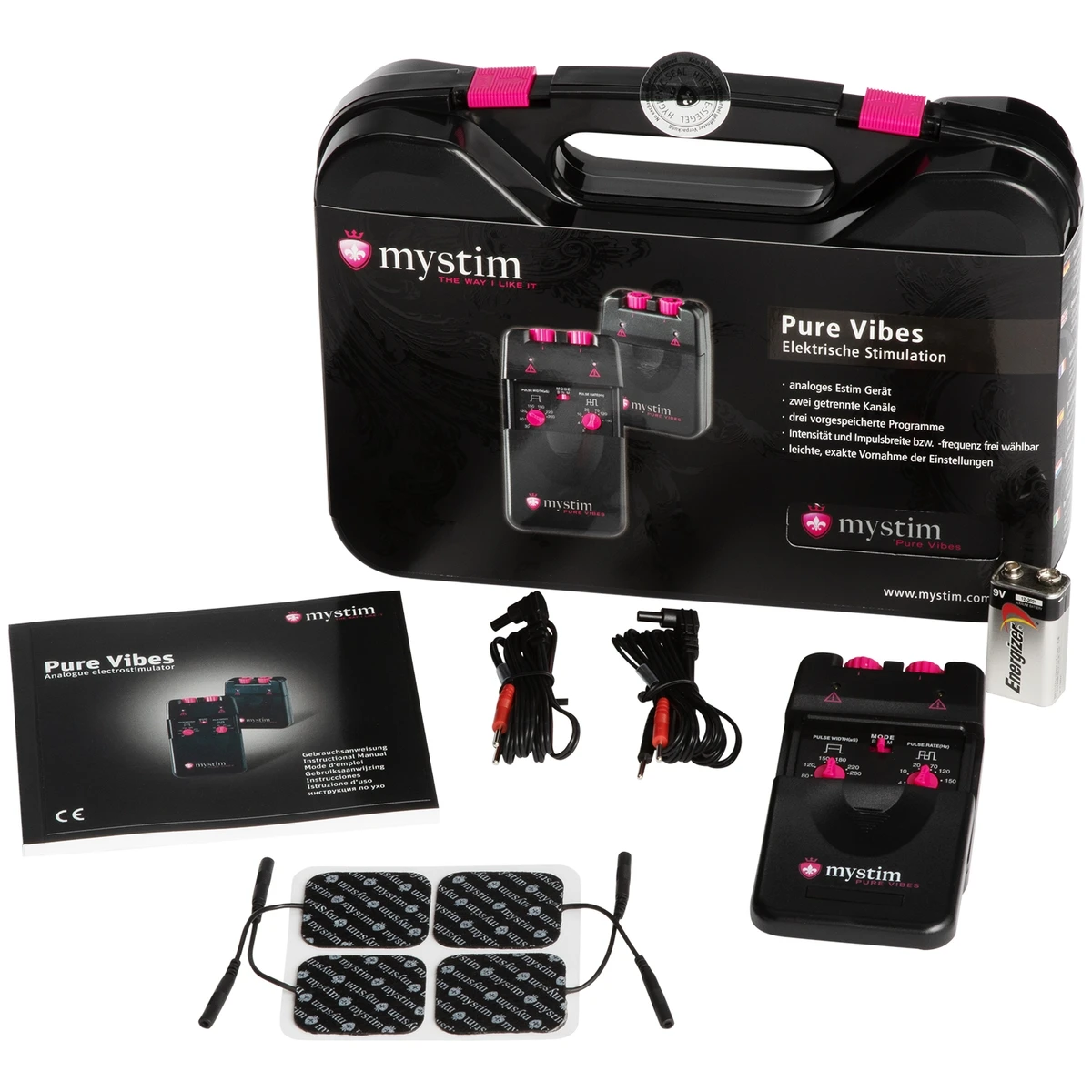 Mystim Pure Vibes Unité de sexe électro analogue