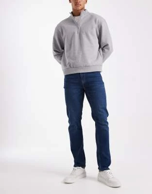 ONLY & SONS - Weft - Jean coupe classique à délavage foncé