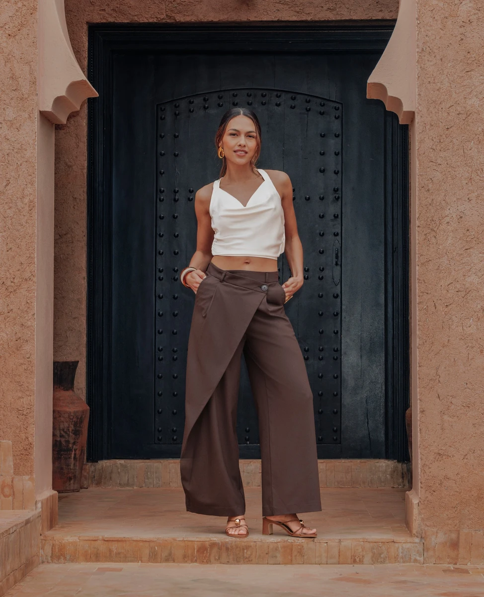 Pantalon skant effet portefeuille