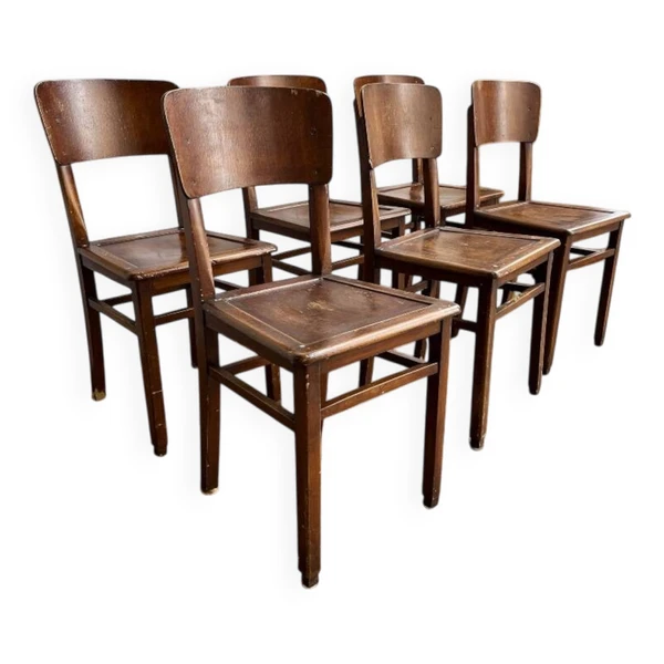 6 x chaises de bistro