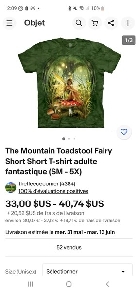 Fairy Mountain shirt