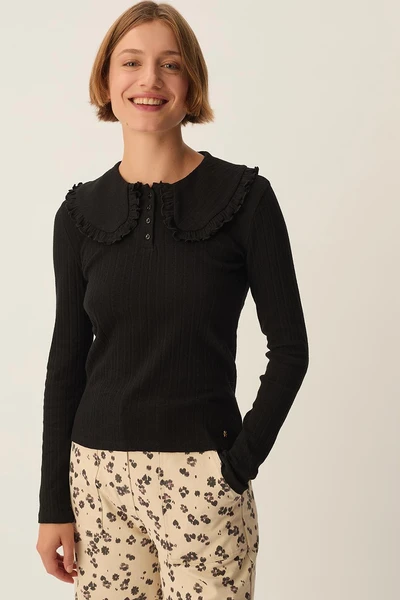 Tee-shirt Zelie Noir