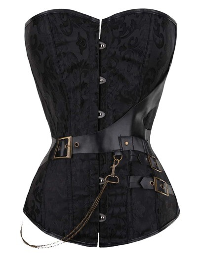 Corset avec boucle à lacets