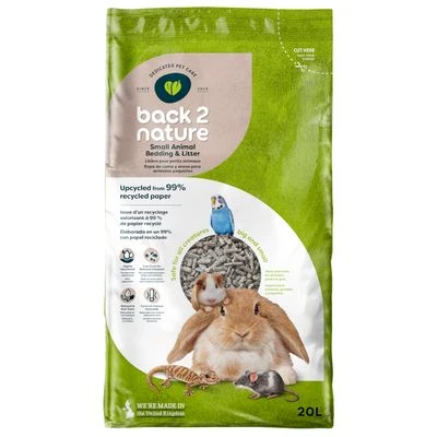Litière Back-2-Nature Small pour petits animaux