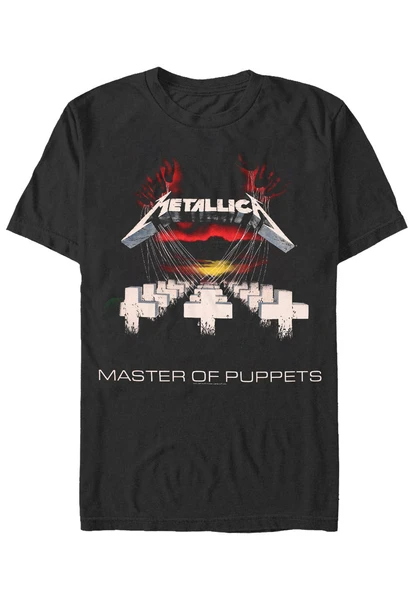 Metallica - Master Of Puppets Charcoal - T-Shirt