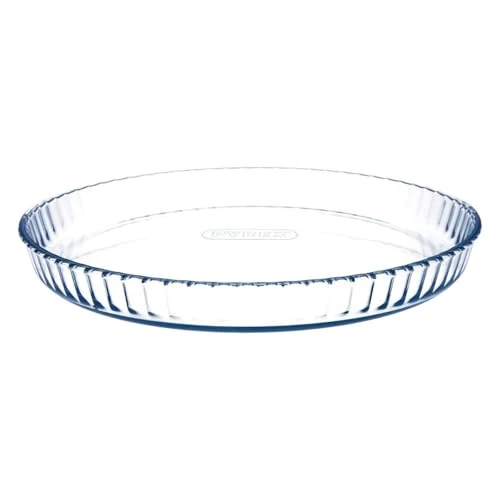Pyrex 1040909 Bake &amp; Enjoy Moule à Tarte en verre Ø 31 cm