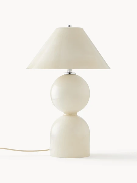 Lampe à poser ajustable en verre Danielle