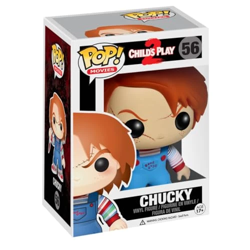 Funko Pop! Movies : Chucky- Figurine en Vinyle à Collectionner - Idée de Cadeau - Produits Officiels - Jouets pour les Enfants et Adultes - Movies Fans