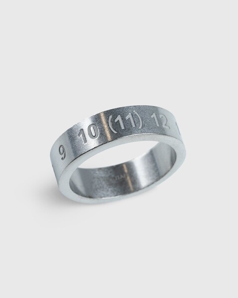 Maison Margiela – Logo Ring Silver