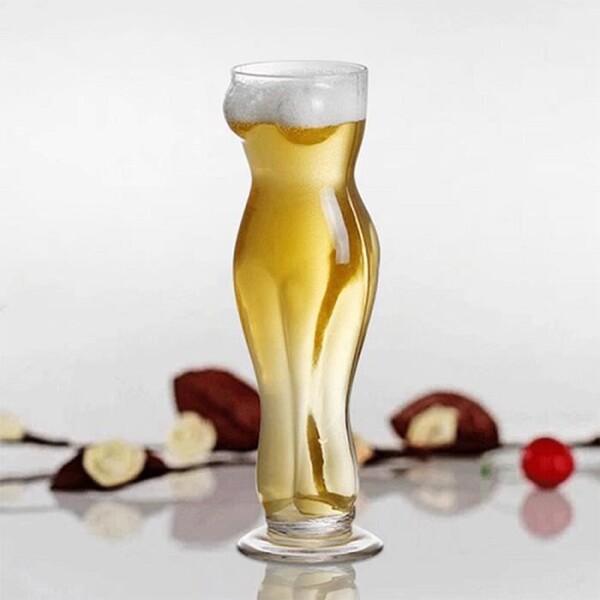 Creative Sexy plomb verre tasse verre à vin bière verre haute Borosilicate verre flûtes gobelet beauté corps Design verre