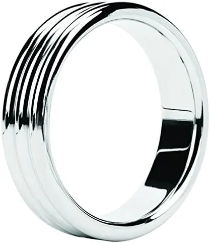 MALESATION Anneau de Pénis Triple en Acier Inoxydable 4,8 cm