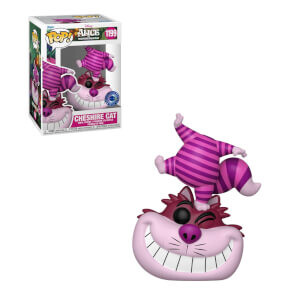 PIAB EXC ALICE AU PAYS DES MERVEILLES CHAT DE CHESHIRE DEBOUT SUR SA TÊTE FUNKO POP! VINYL