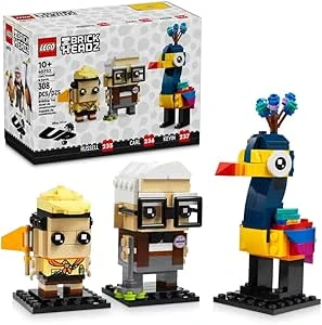 LEGO® BrickHeadz™ Carl, Russell and Kevin - Up Disney and Pixar SET 40572 : Amazon.com.be: Toys