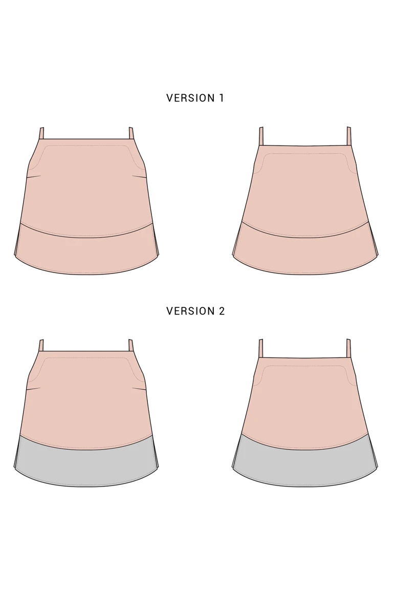 Katiusca Tank Top PDF Sewing Pattern