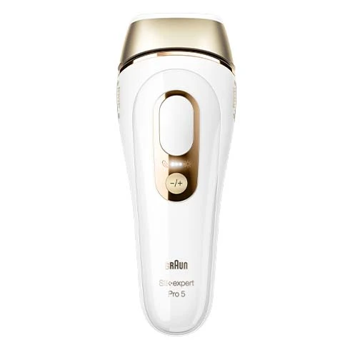 Braun Silk·expert Pro 5 IPL: Alternative to Laser Hair Removal with 2 Caps and Leather Pouch, PL5157