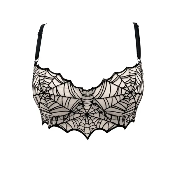 SPIDERWEB UNDERWIRED BRA size: 2 34B
