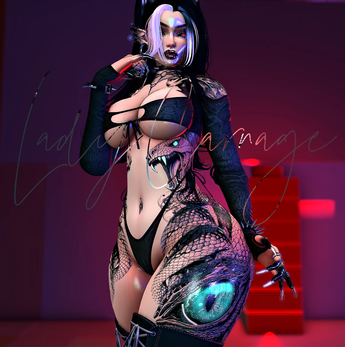 Malyce Avatar VRChat 3.0 SPS/Gogo