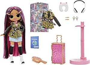 LOL Surprise OMG World Travel Poupée Mannequin - City Babe – avec 15 Surprises Dont 1 Tenue, des Chaussures, des Accessoires de Voyage & + - Coffret réutilisable – à Collectionner, 4 Ans + : Amazon.fr: Jeux et Jouets