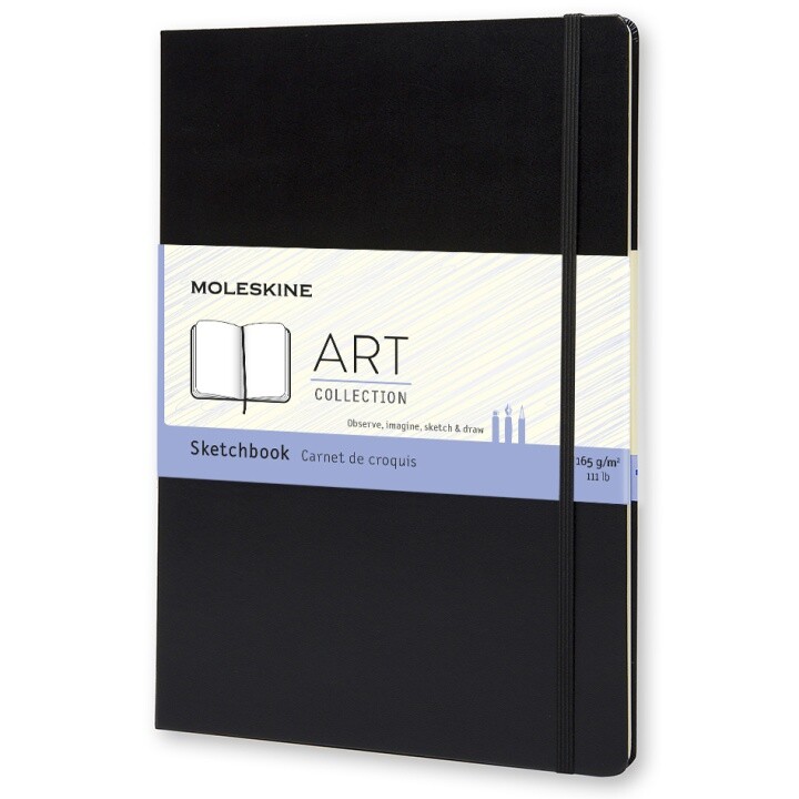 Sketchbook A4 Black