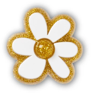 Gold and White Floral