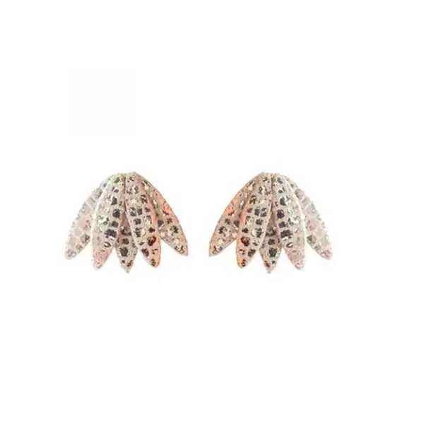Boucles d&#039;oreilles en cuir Alma Dormeuses 17 coloris