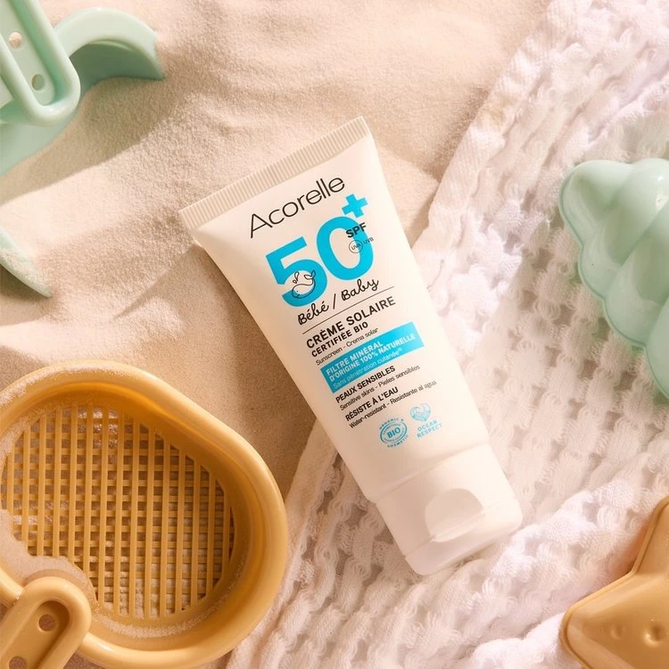 Crème Solaire Bébé - SPF50+