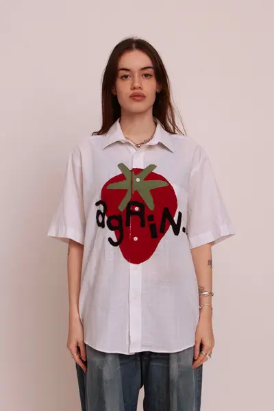 Strawberry Seeds Shirt 008 - L