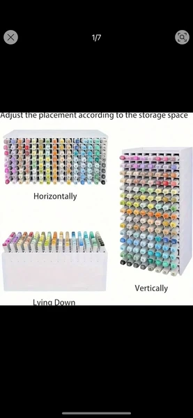 Boîte de rangement feutre capacité 120 feutres 