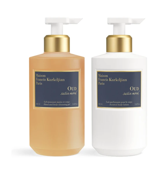 OUD satin mood Duo Gel moussant mains & corpset Lait parfumant null
