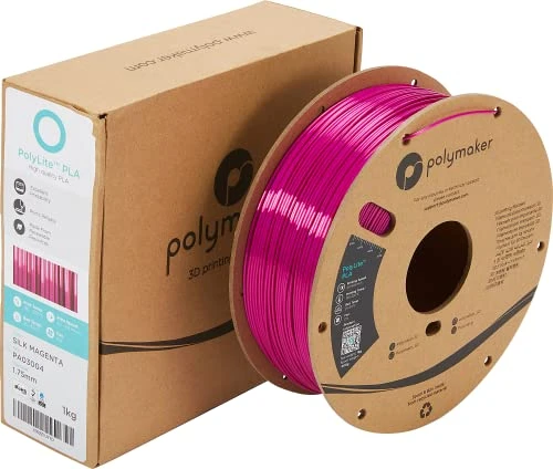 Polymaker PolyLite Silk PLA Magenta - 1.75mm - 1kg